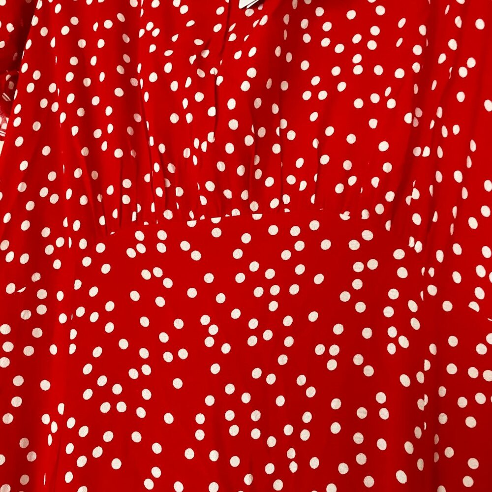 Emily Daniels Red polka dot dress - Picture 6 of 12